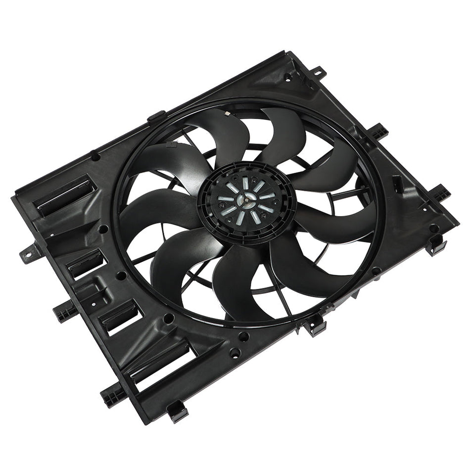 Labwork Radiator Cooling Fan Assembly For 2018-2019 Chevrolet Equinox 1.5L Lab Work Auto