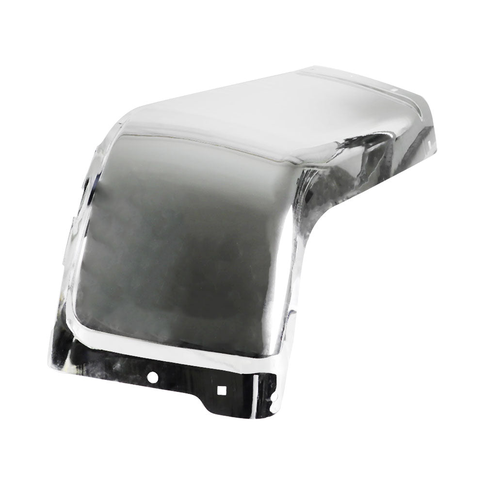 Labwork Rear Bumper End Cap Left For Chevy Silverado 1500 GMC Sierra 2007-2014 Chrome Lab Work Auto