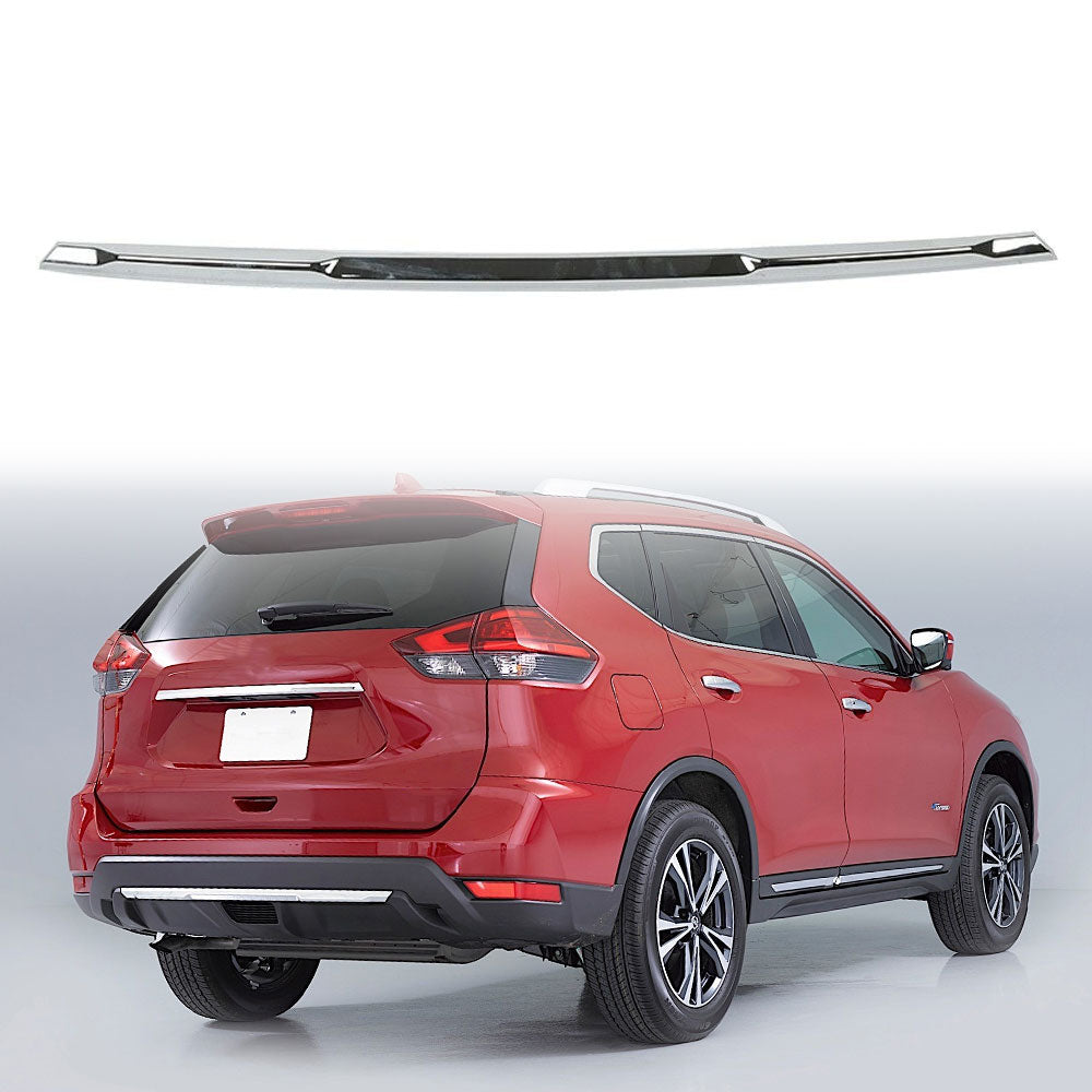 Labwork Rear Bumper Lower Trim Molding For 2017 2018 2019 Nissan Rogue Chrome 1x Lab Work Auto