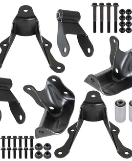 Labwork Rear Leaf Spring Shackle & Bracket Kit For 1986-1997 Ford Ranger Pickup Series