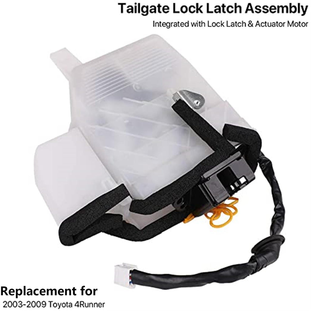 Labwork Rear Tailgate Latch Trunk Lid Lock For 2003-09 Toyota 4Runner 6911035090 Lab Work Auto