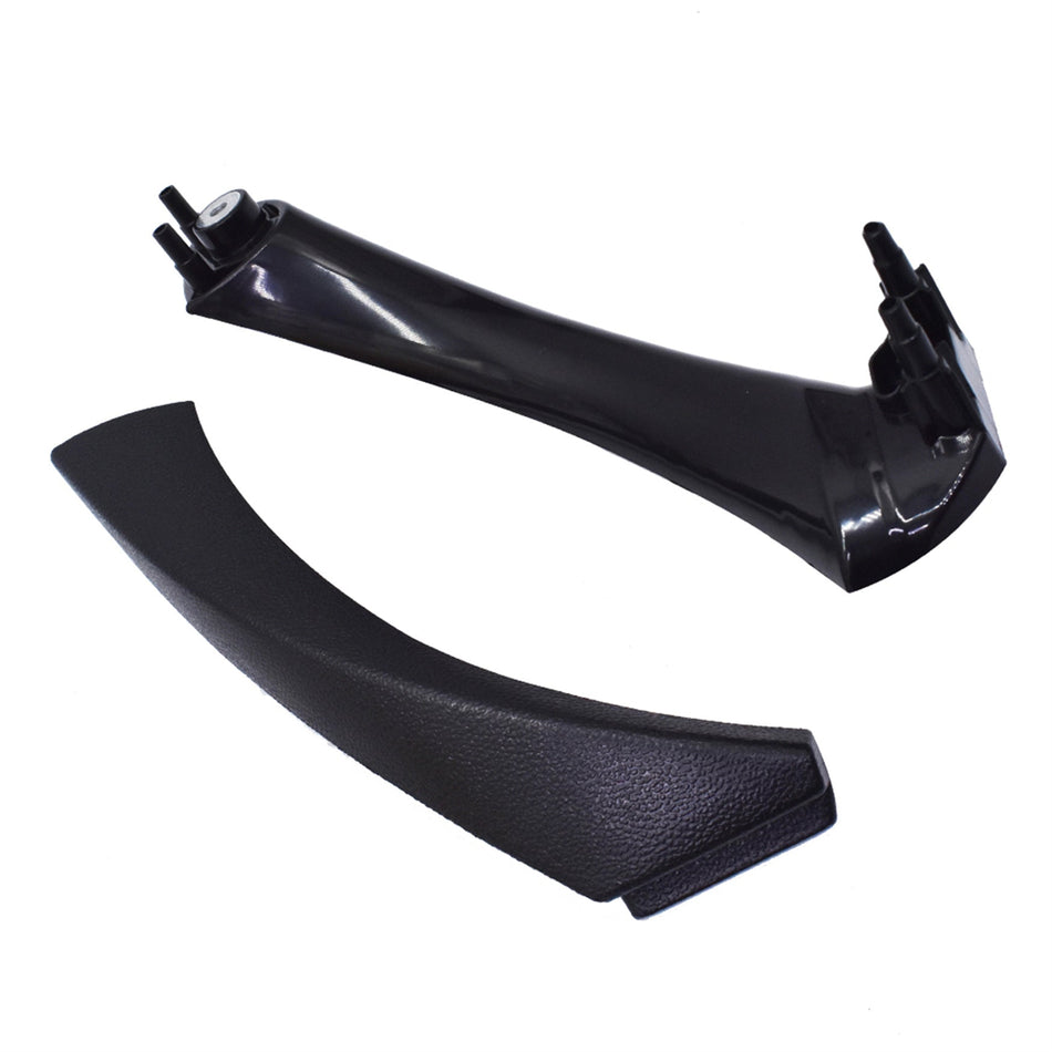 Labwork Right Inner Outer Door Panel Handle Pull Trim Cover For BMW E90 328i Lab Work Auto