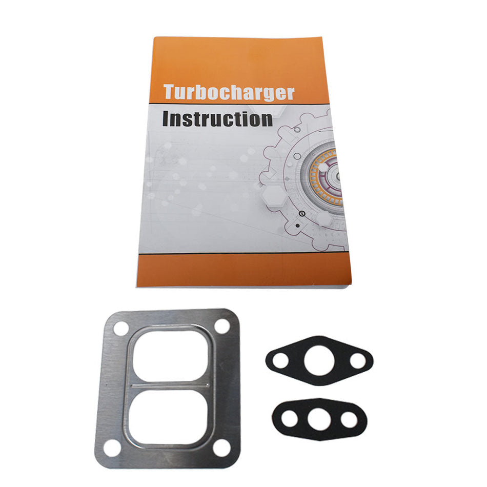 Labwork S366 Turbo Charger SX-E without Speed Sensor Port T4 .91 A/R Divided 177275 Lab Work Auto