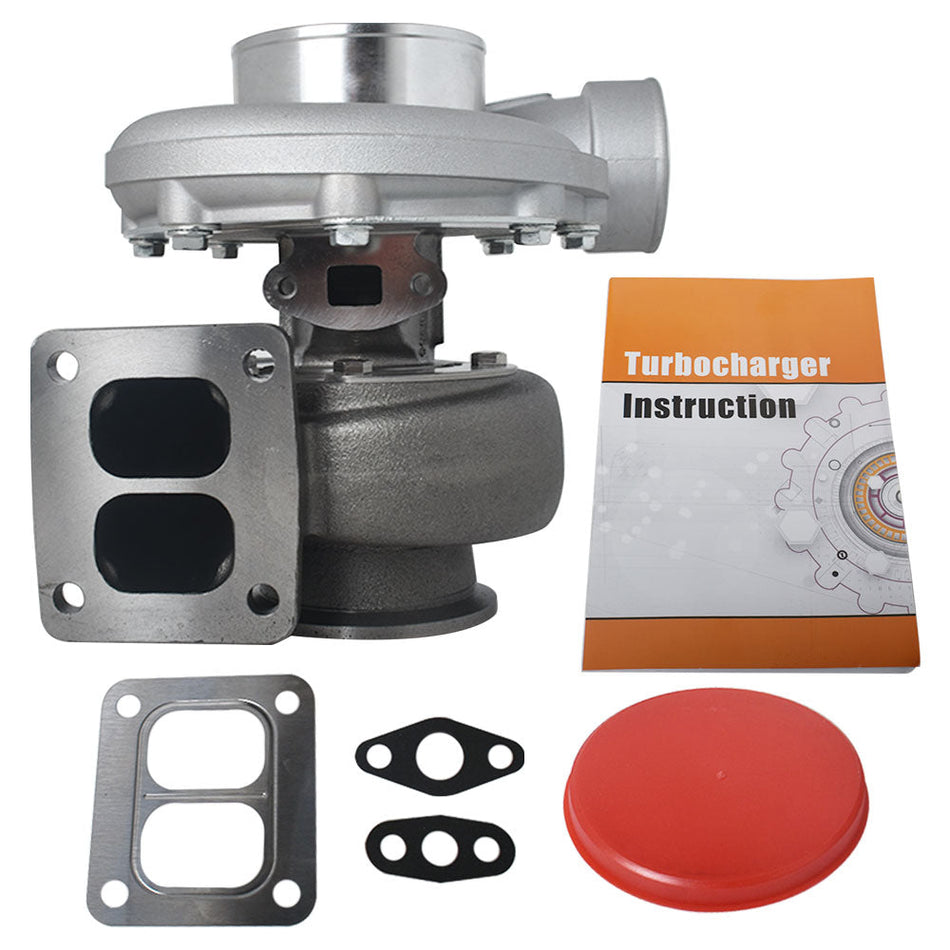 Labwork S366 Turbo Charger SX-E without Speed Sensor Port T4 .91 A/R Divided 177275 Lab Work Auto