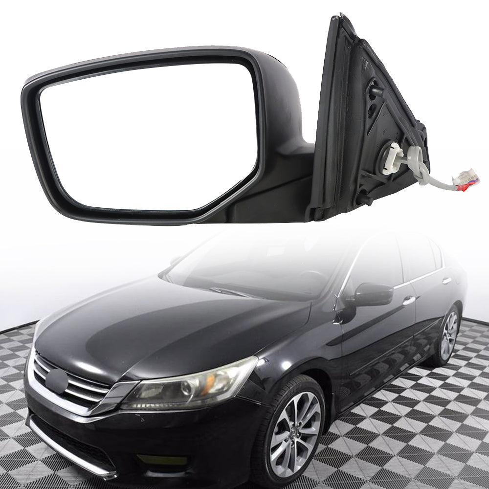Labwork Side View Door Mirror For 2013-2016 Honda Accord 4DR Sedan Driver Side Lab Work Auto