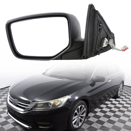 Labwork Side View Door Mirror For 2013-2016 Honda Accord 4DR Sedan Driver Side Lab Work Auto