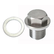 Load image into Gallery viewer, Labwork Stainless Steel Oil Drain Plug with NEODYMIUM Magnet (M14 x 1.5 MM) Lab Work Auto