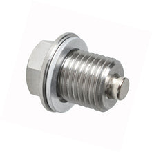 Load image into Gallery viewer, Labwork Stainless Steel Oil Drain Plug with NEODYMIUM Magnet (M14 x 1.5 MM) Lab Work Auto