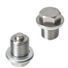 Load image into Gallery viewer, Labwork Stainless Steel Oil Drain Plug with NEODYMIUM Magnet (M14 x 1.5 MM) Lab Work Auto