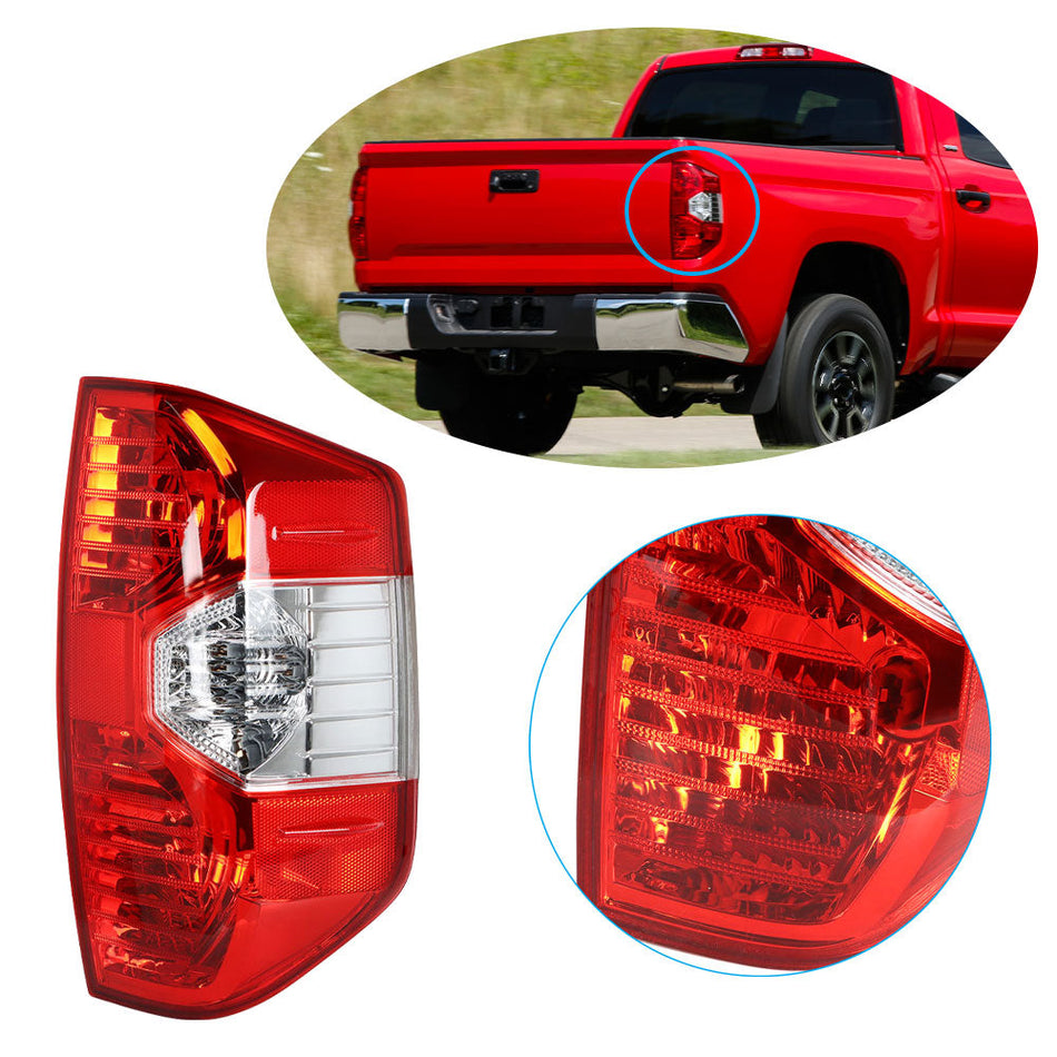 Labwork Tail Light Lamp Halogen For 2014-2020 Toyota Tundra Passenger Right Side Lab Work Auto
