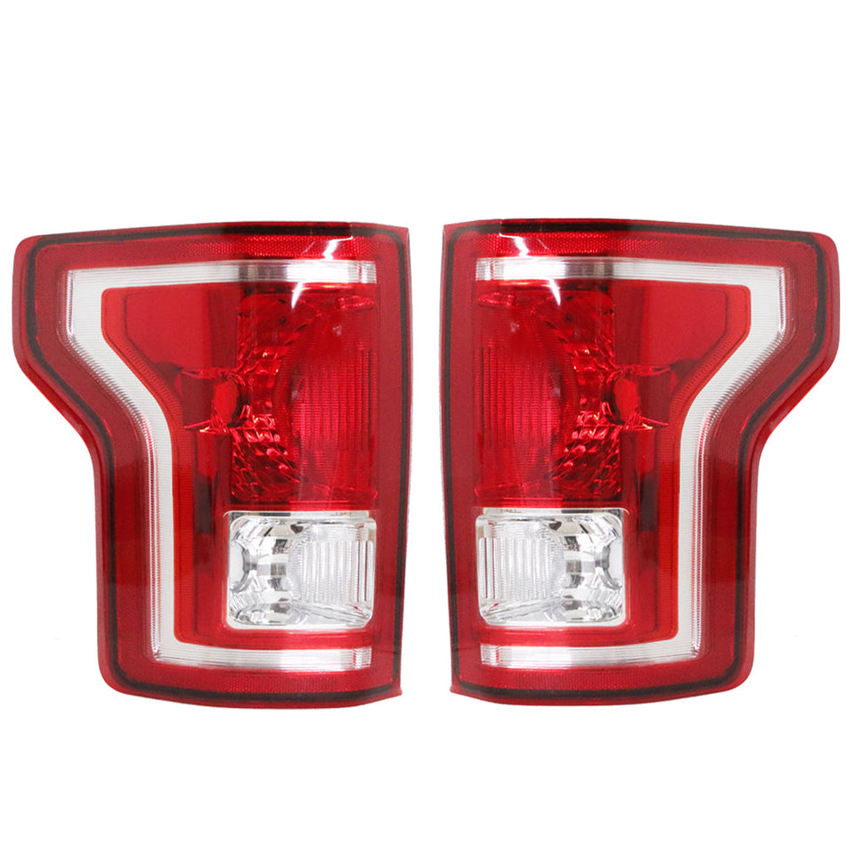 Labwork Tail Light Rear Brake Lamp Set For 2015-2017 Ford F-150 Left+Right Side