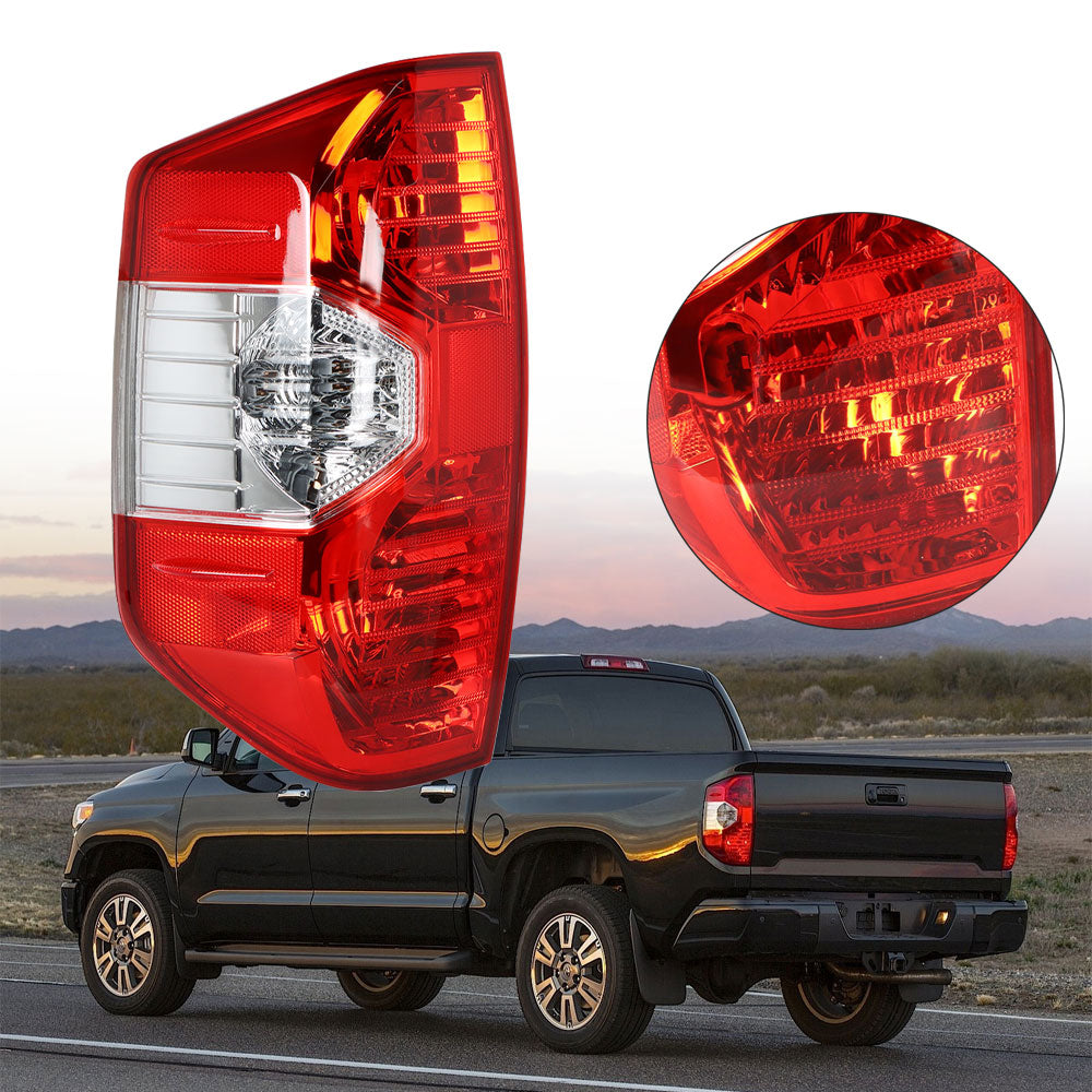 Labwork Tail Light Taillamp Halogen For 2014-2020 Toyota Tundra Driver Left Side Lab Work Auto