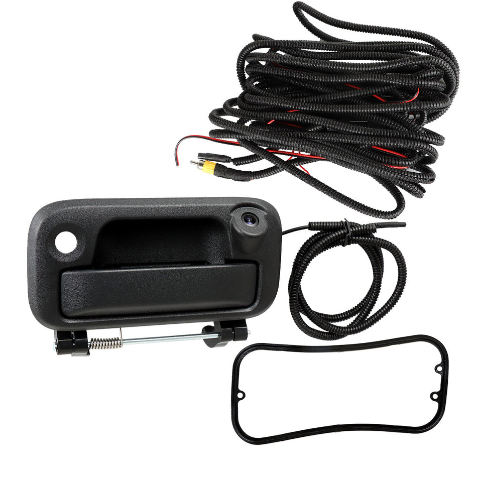 Labwork Tailgate Handle Rear View W/Camera Fit For 2004-2014 Ford F150 F250 F350 Lab Work Auto