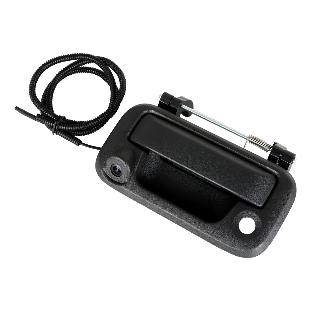 Labwork Tailgate Handle Rear View W/Camera Fit For 2004-2014 Ford F150 F250 F350 Lab Work Auto
