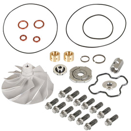 Labwork Turbo Banks Wicked Wheel &Upgraded Rebuild Repair Kit For Powerstroke 7.3L 94-03