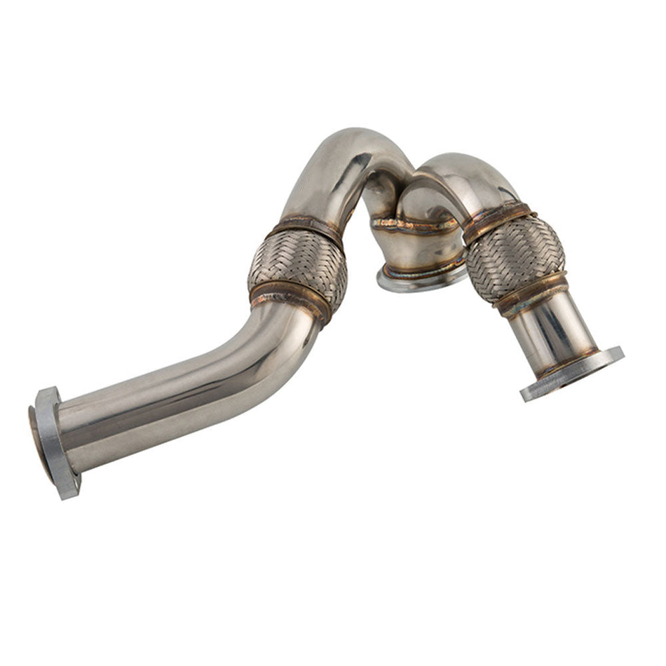 Labwork Turbocharger Y-Pipe Up Pipe For Ford 6.0L 2003-2007 Powerstroke Diesel Lab Work Auto