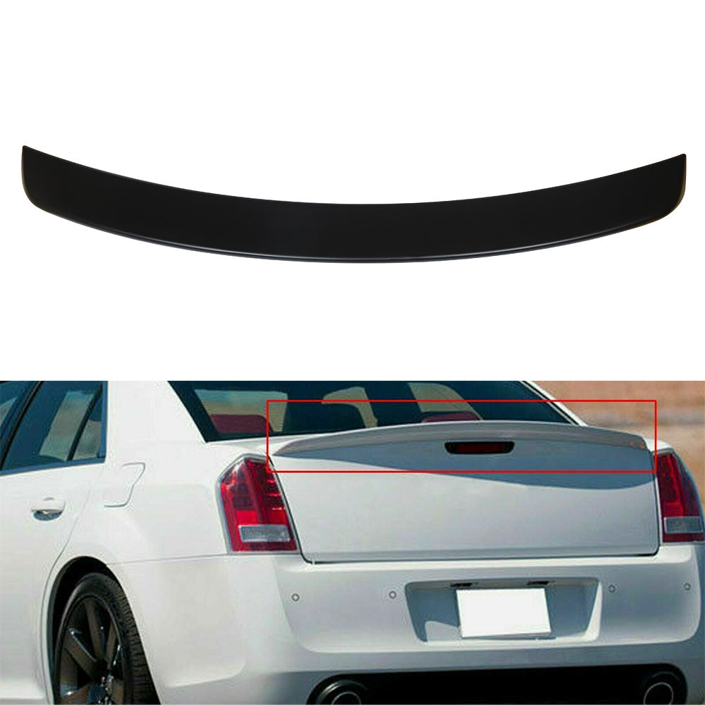 Labwork Unpainted Trunk Lip Spoiler Rear Wing For Chrysler 300 Factory Style 2011-2019 Lab Work Auto
