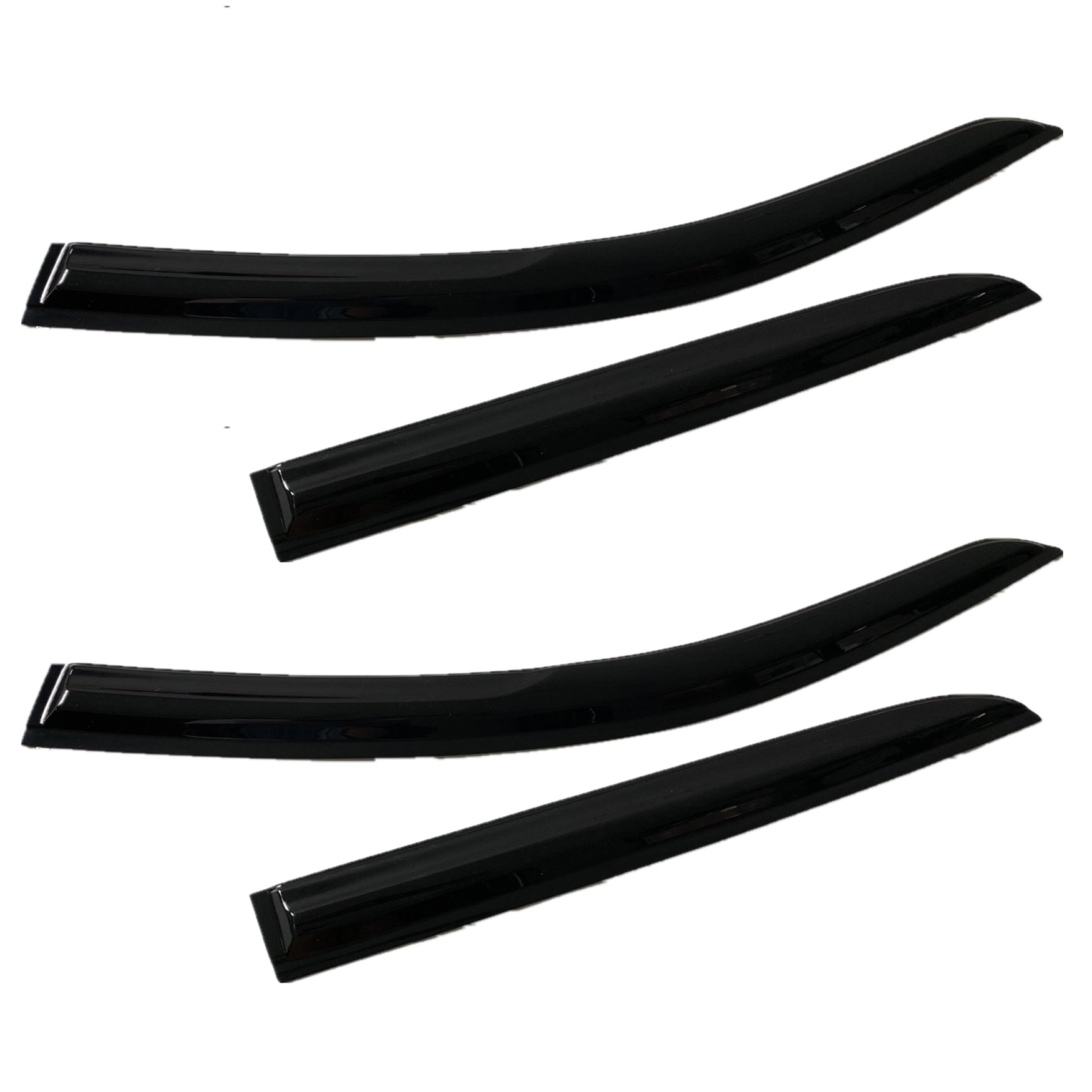 Labwork Window Visor Vent Shade Deflector Guard Sun/Rain For Toyota C-HR 17-20-Lab Work Auto Parts-