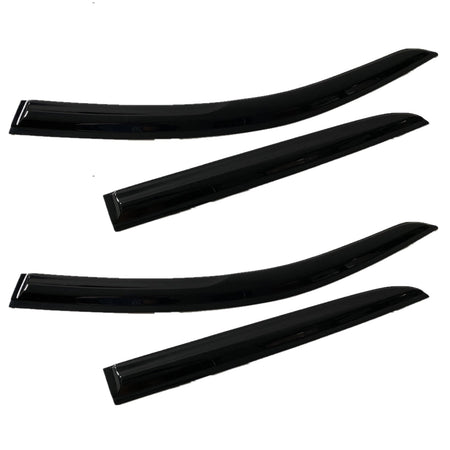 Labwork Window Visor Vent Shade Deflector Guard Sun/Rain For Toyota C-HR 17-20-Lab Work Auto Parts-