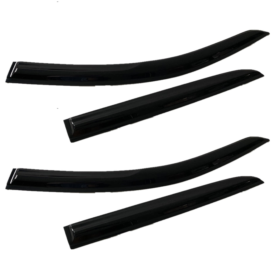 Labwork Window Visor Vent Shade Deflector Guard Sun/Rain For Toyota C-HR 17-20-Lab Work Auto Parts-