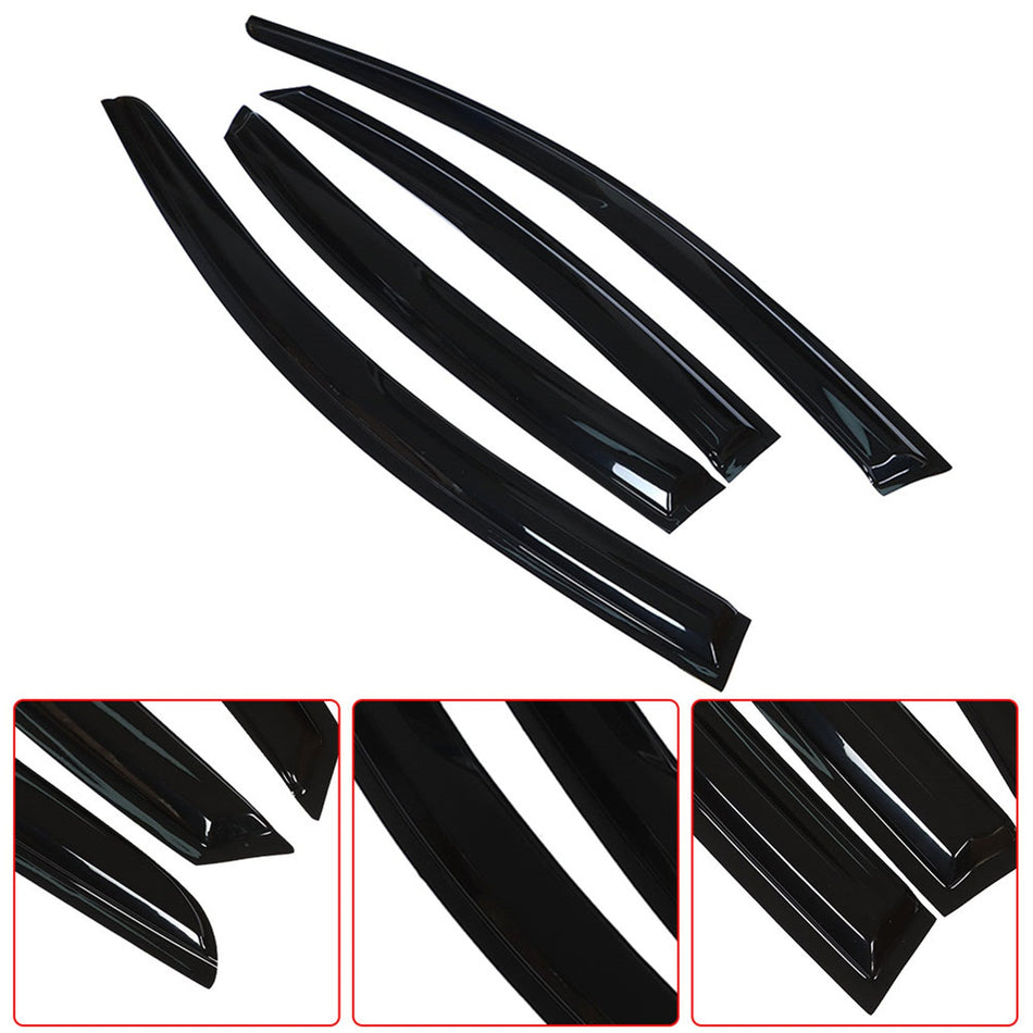 Labwork Window Visor Vent Sun Shade Rain Guard For 2015 2016-2019 Hyundai Sonata Lab Work Auto