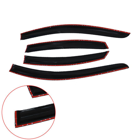 Labwork Window Visor Vent Sun Shade Rain Guard For 2015 2016-2019 Hyundai Sonata Lab Work Auto