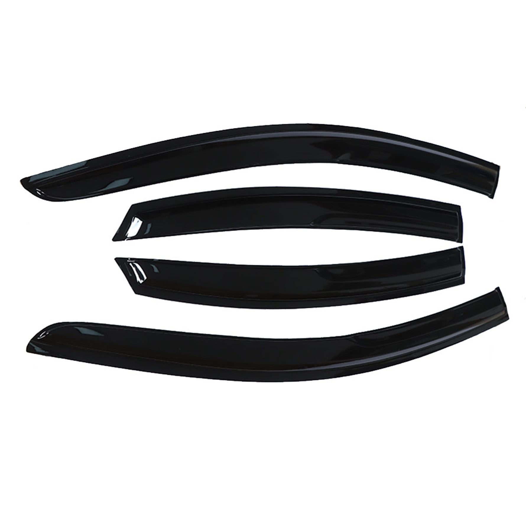 Labwork Window Visor Vent Sun Shade Rain Guard For 2015 2016-2019 Hyundai Sonata Lab Work Auto