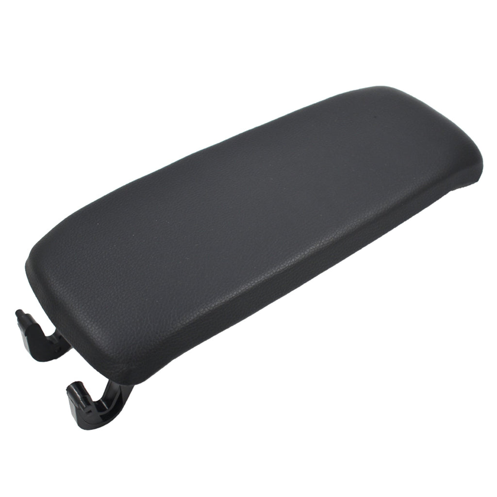Leather Armrest Center Box Console Lid Cover for 2004-2008 AUDI A4 B7 Black US Lab Work Auto