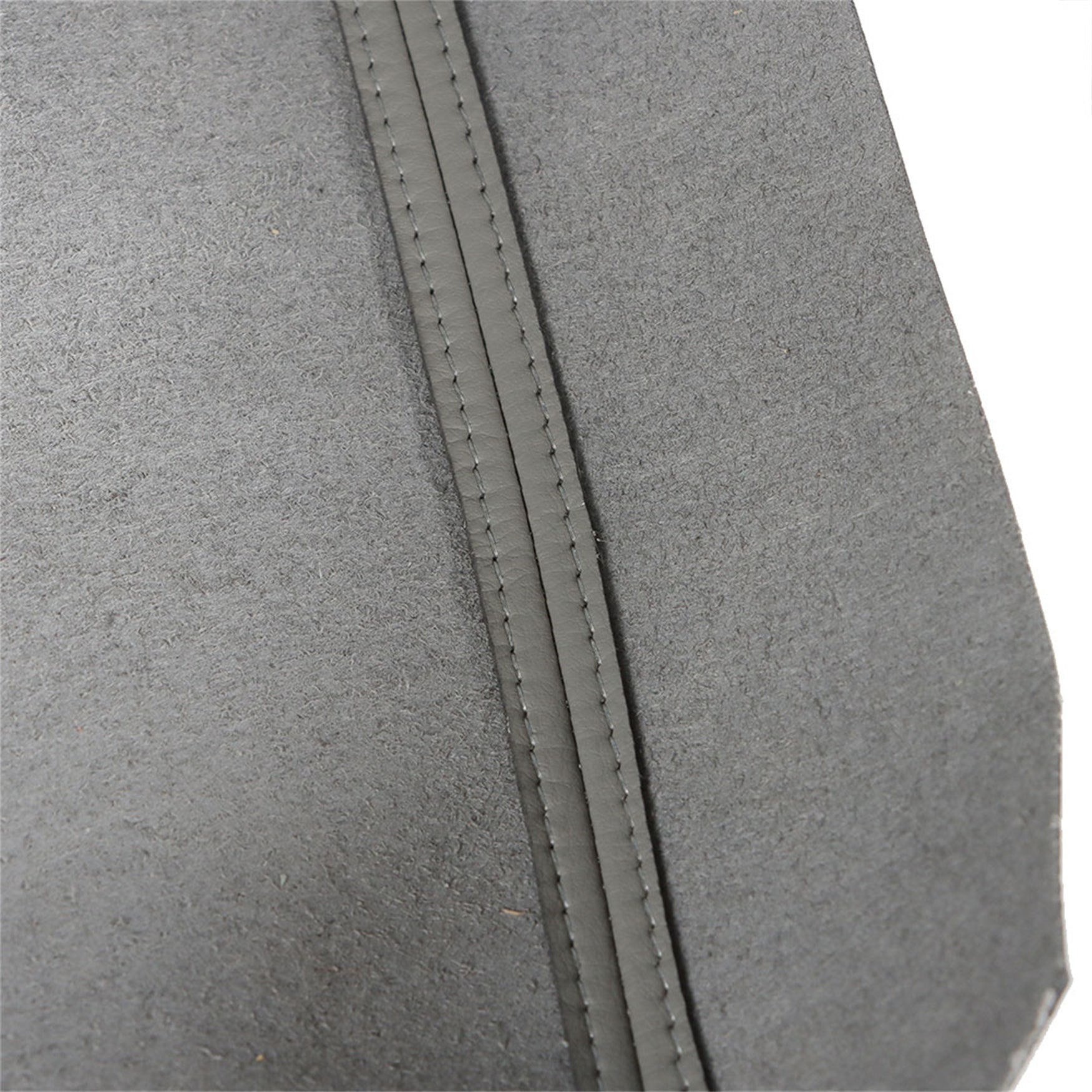 Leather Armrest Center Console Lid Cover Fit for Acura MDX 2007-2013 Light Gray Lab Work Auto