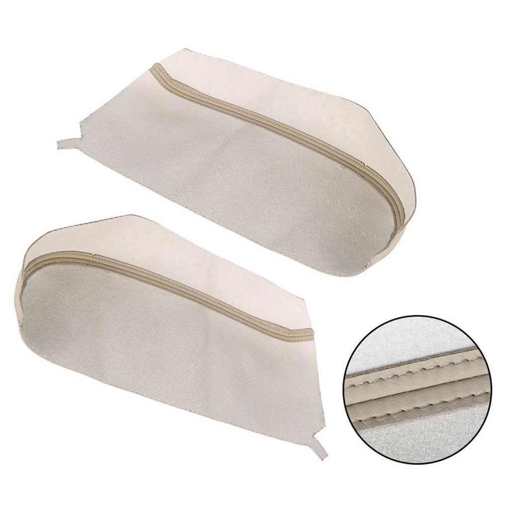 Leather Armrest Center Console Lid Cover for Acura MDX 2007-2013 Beige Lab Work Auto
