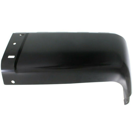 Left & Right Rear Bumper End Caps Set Black For 2007-2013 Chevy Silverado 1500 Lab Work Auto