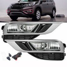 Load image into Gallery viewer, Left and Right Fog Lights Lamps+Wiring Kit &amp; Switch For 2015 2016 Honda CRV CR-V Lab Work Auto