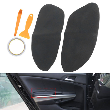 Lh+Rh Leather Synthetic Door Panel Armrest Cover For 08-12 Honda Accord Sedan Lab Work Auto