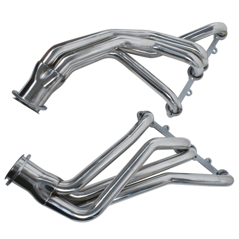 Long Tube Racing Exhaust Manifold Header Front Fit for 69-81 Chevy Corvette 5.7L Lab Work Auto