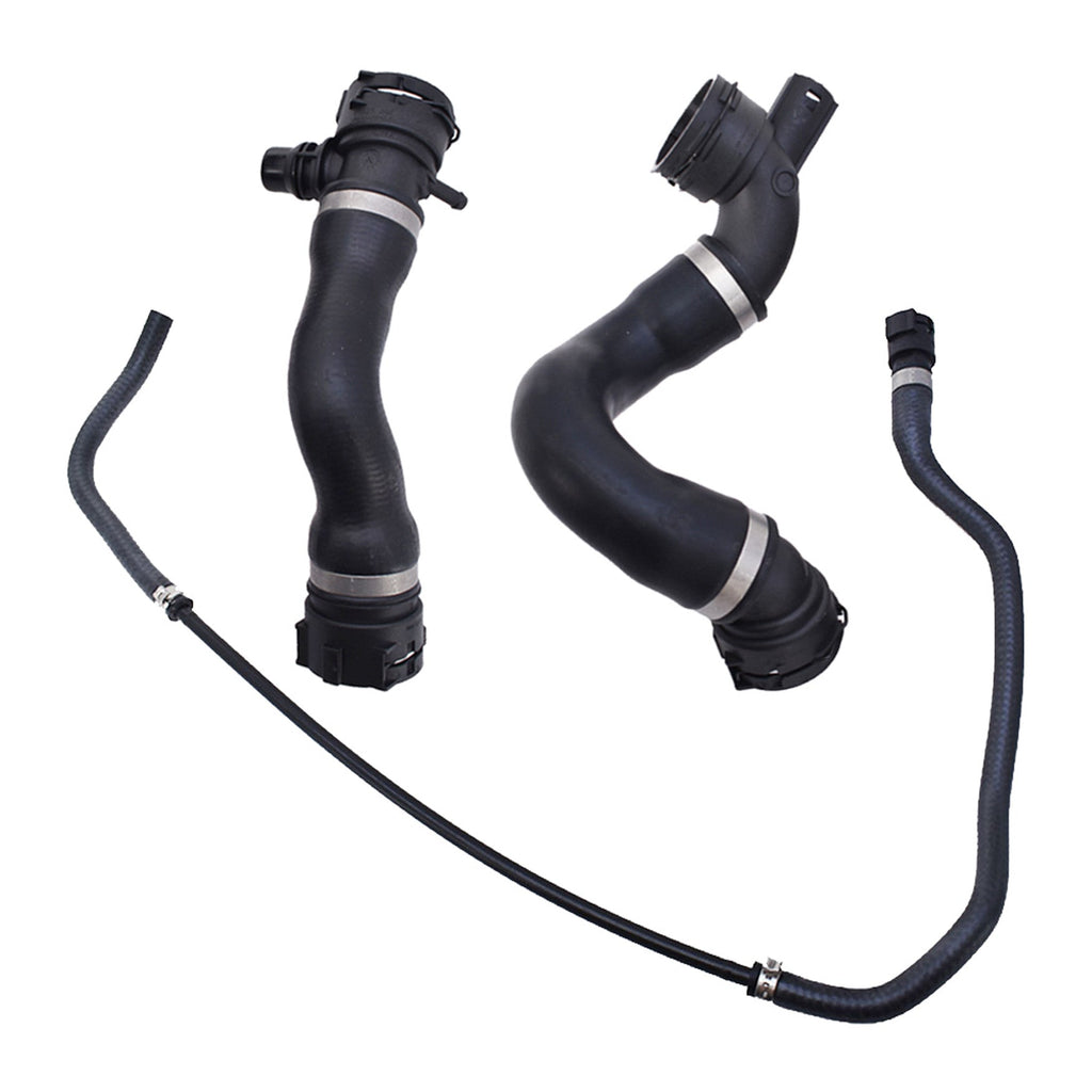 Lower Upper Radiator Coolant Hose + Vent Line Hose Set For BMW 325i 328i 330i Lab Work Auto