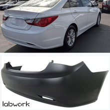 Load image into Gallery viewer, NEW Primed Rear Bumper Cover Replacement for 2011-2013 Hyundai Sonata 11-13 Lab Work Auto