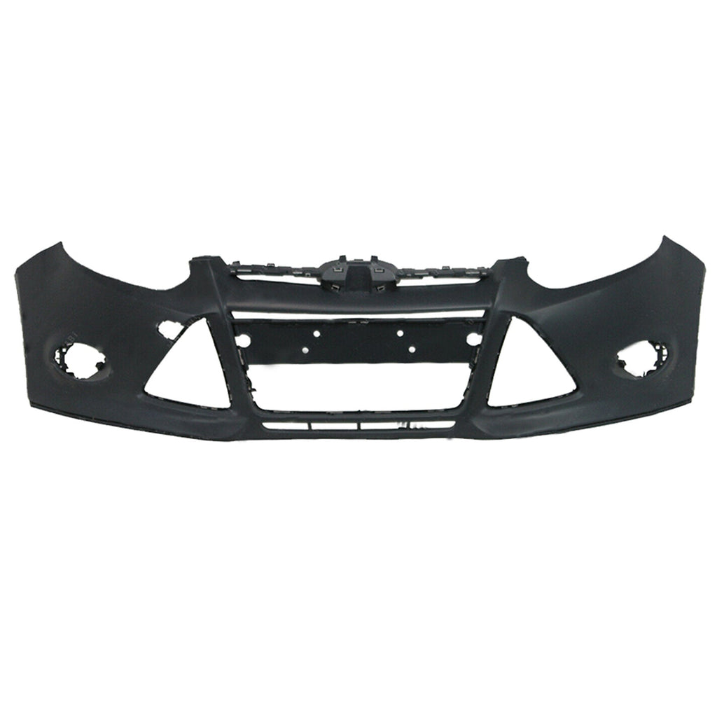 NEW Primered - Front Bumper Cover for 2012 2013 2014 Ford Focus Sedan/Hatch Lab Work Auto