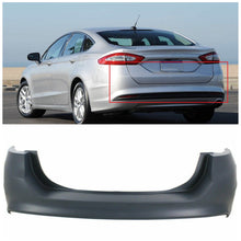 Load image into Gallery viewer, NEW Primered - Rear Bumper Cover Replacement For 2013-2018 Ford Fusion w/o Park Lab Work Auto