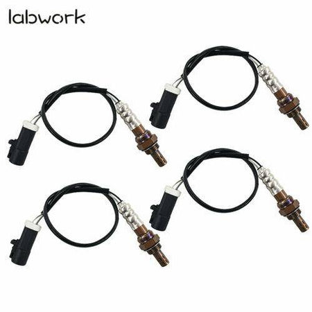 New 2 Upstream  2 Downstream Oxygen O2 Sensor For 99-03 Ford Mustang 3.8 4.6L US Lab Work Auto