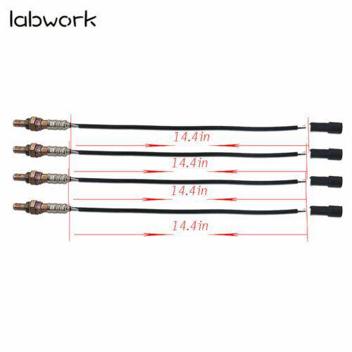 New 2 Upstream  2 Downstream Oxygen O2 Sensor For 99-03 Ford Mustang 3.8 4.6L US Lab Work Auto