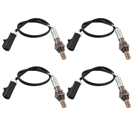 New 2 Upstream  2 Downstream Oxygen O2 Sensor For 99-03 Ford Mustang 3.8 4.6L US Lab Work Auto
