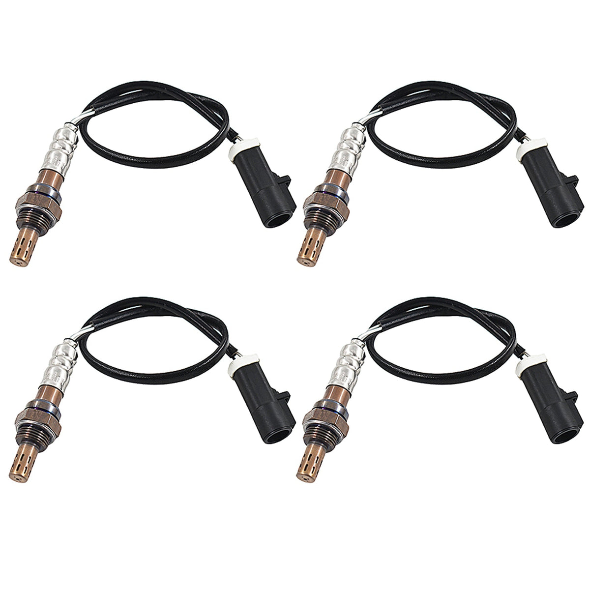 New 2 Upstream  2 Downstream Oxygen O2 Sensor For 99-03 Ford Mustang 3.8 4.6L US Lab Work Auto