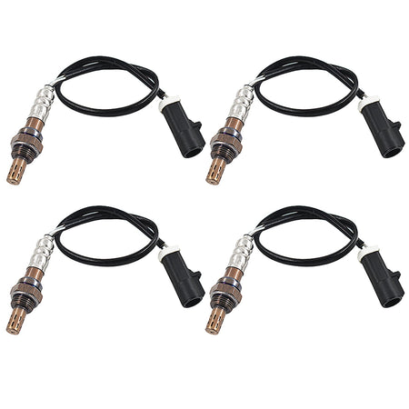 New 2 Upstream  2 Downstream Oxygen O2 Sensor For 99-03 Ford Mustang 3.8 4.6L US Lab Work Auto