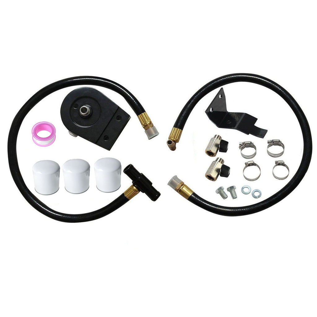 New Coolant Filtration Filter Kit 3Filter For 03-07 Ford 6.0L Powerstroke Diesel-Lab Work Auto Parts-