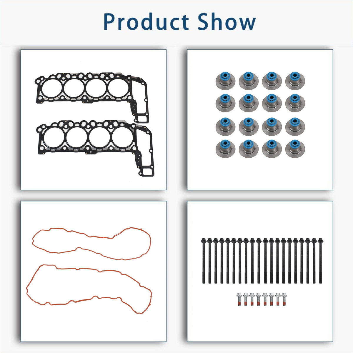 New Head Gasket Set Kit For 2004-2007 Dodge Ram 1500 2006-2007 Jeep Commander Lab Work Auto