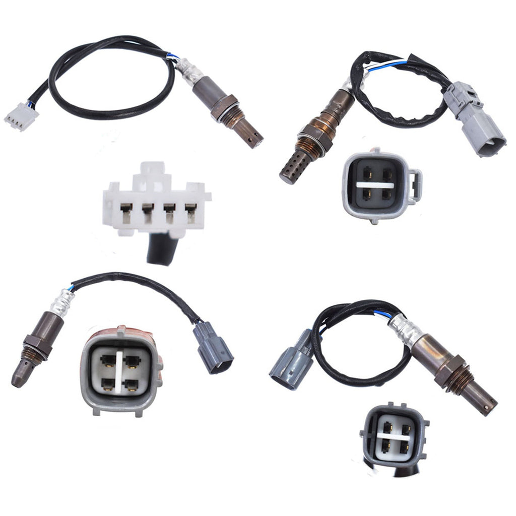 New Oxygen Sensor O2 Complete Set 4 3.3L-V6 Fit for 2004 05 06 Toyota Sienna Lab Work Auto