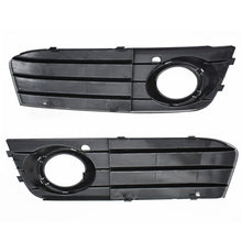 Load image into Gallery viewer, New Pair Front Bumper Fog Light Grille Grill Cover For Audi A4 B8 A4L 2009-2012 Lab Work Auto