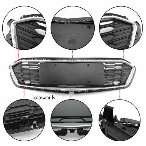 Front Bumper Cover & Front Upper + Lower Grille Set Kit For 2016 2017 2018 FOR Chevy Cruze YI52157T