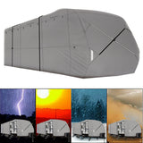 Non-Woven Fabric Travel Trailer RV Cover Waterproof Anti-UV For Camper 27'-30'