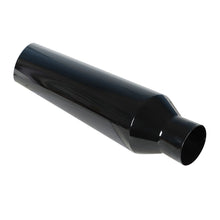 Load image into Gallery viewer, One 4&quot; Inlet 7&quot; Outlet 36&quot; Long Diesel Exhaust Stack Pipe Miter Cut Black Lab Work Auto 